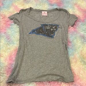 Gray Kids Shirt with Panther Design